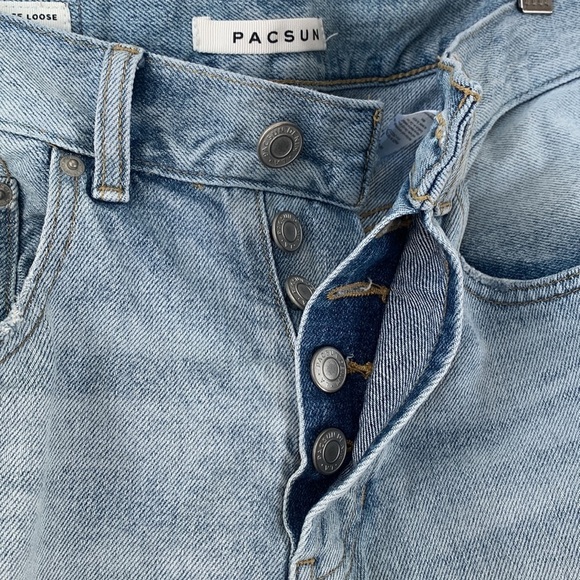Pacsun vintage loose distressed jeans size 28 - Picture 3 of 14